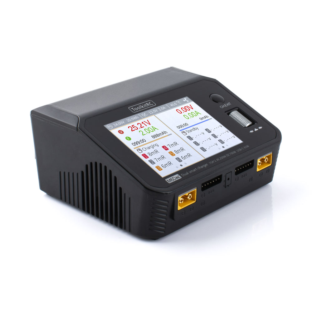 ToolkitRC M6DAC Dual Channel S - Toolkitrc M6Dac Smart Charger ulasan dan harga