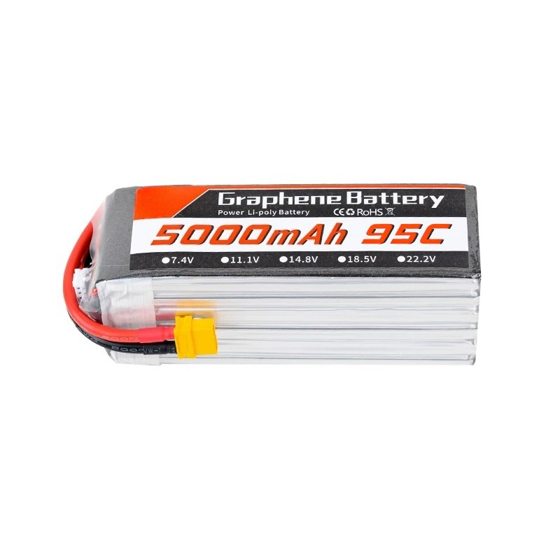 Graphene Lipo Battery 5000mAh  - 6S Lipo Battery 22.2V 5000Mah ulasan dan harga